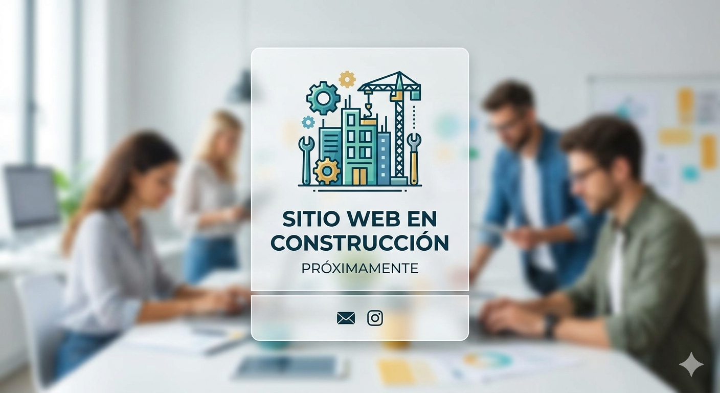 Gráfico de Sitio Web en Construcción